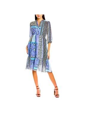 Johnny Was Workshop Marrakesh Drawstring Dress, size S